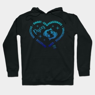 Pisces Zodiac Tshirt Hoodie